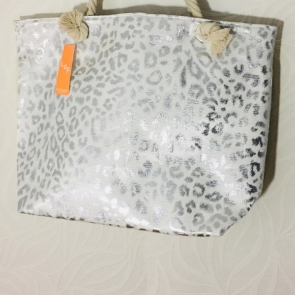 Leopard print tote bag- SUMMER handbag - Picture 4 of 4